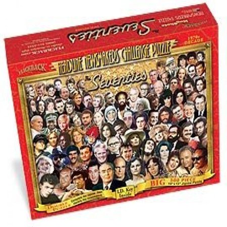 Birthday Jigsaw - 1970’s Headline Newsmakers Jigsaw Puzzle – Nostalgic 40th or 45th Birthday or Anniversary – Made in USA