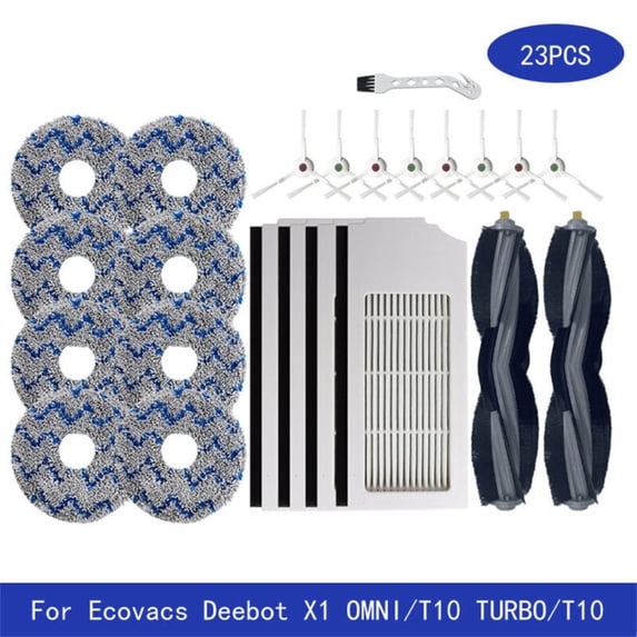 For Ecovacs Deebot X1 TURBO/ X1 OMNI/ T10 TURBO Vacuum Cleaner Parts Accessories