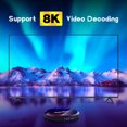 thumbnail image 2 of caja de televisión inteligente H96 MAX RK3528 Smart TV Box Soporte 2.4G / 5G Wifi6 Set Top Box para Android 13 JShteea Nuevo, 2 of 9