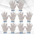 thumbnail image 2 of EeaseMX 10 guantes de protección laboral de hilo de algodón resistente al desgaste para mecánicos de obras de construcción, para fábricas domésticas., 2 of 8