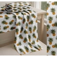 thumbnail image 6 of Soimoi White Cotton Poplin Fabric Pine Fruits Decor Fabric Printed Yard 56 Inch Wide, 6 of 7