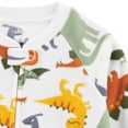 thumbnail image 2 of Mameluco Carter´s Child of Mine Blanco Estampado Dinosaurios 12M, 2 of 4