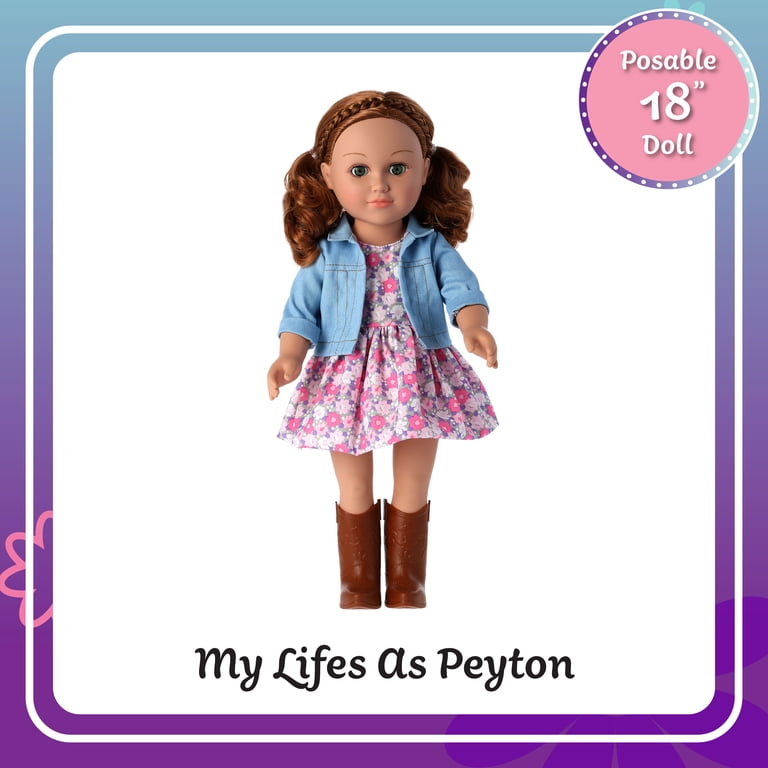 My Life As Peyton 18-Inch Posable Fashion Doll with Red Hair