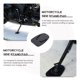thumbnail image 5 of GOOHOCHY 4pcs Professional de soporte de motocicleta de motocicleta cojines de patada de motocicleta (negro), 5 of 7