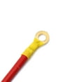 thumbnail image 2 of Unique Bargains 5Pcs Universal Red 27cm Length Car Battery Inverter Wire Power Transfer Cable, 2 of 2