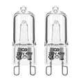 thumbnail image 2 of 10 lentes de cristal 40W Q40/G9/CL/230V G9 JCD 40W 120V T4 JD lámpara halógena interior bombilla fija colgante acento foco colgante Sincero Electrónica, 2 of 5