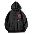 thumbnail image 4 of DPTALR Women Letter Print Long Sleeve Fall And Winter Loose Pullover Hoodies Tops, 4 of 4