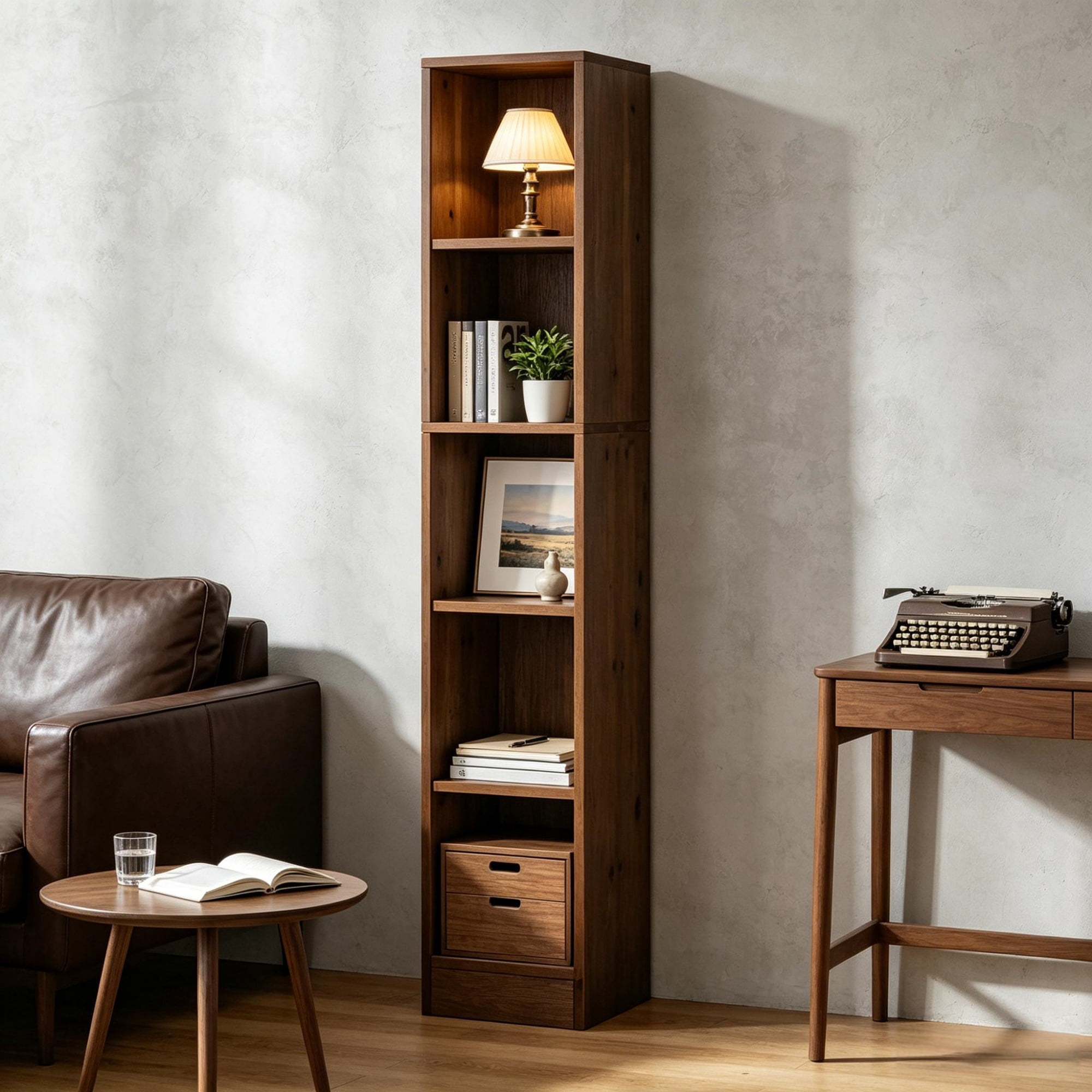 Bookshelf Storage Rack