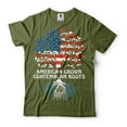 thumbnail image 5 of Guatemala Patriotic Shirt Guatemala Flag Shirt American Grown With Guatemalan Roots Shirt (4X-Large Grey), 5 of 6