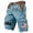 Sky Blue, variant on GrmtClth Mens Independence Day Cargo Shorts 2026 Patriotic American Flag Print Summer Short Classic Multi-Pocket Pants Comfy Work Short Trouser Light Gray 2XL