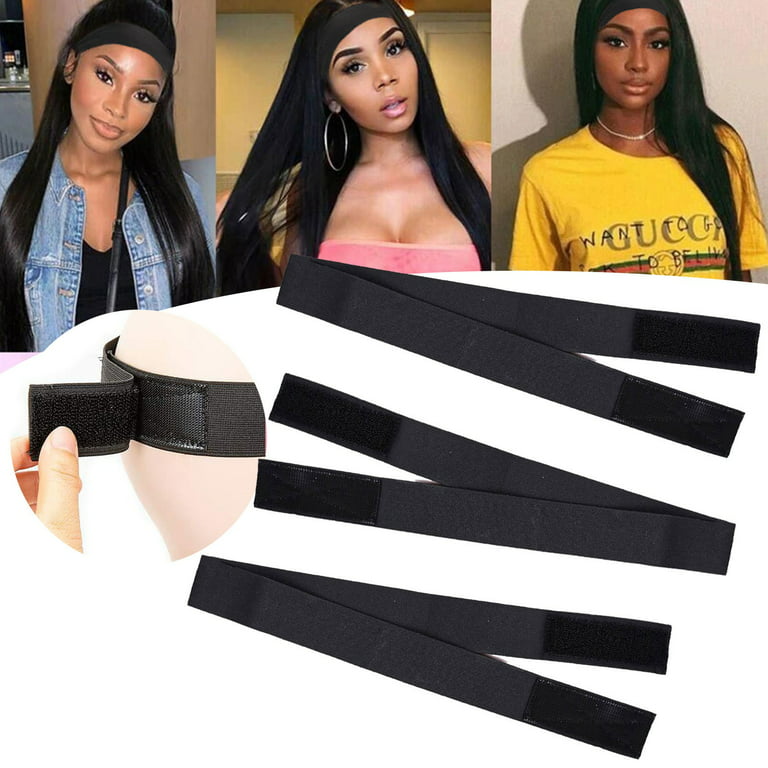 wig band with comb Elastic Band for Lace Frontal Melt Elastic Band