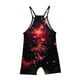 thumbnail image 3 of Odeerbi 5-14 Años Niñas Traje de Verano Lindo Estampado de Mariposa Camisola Romper Casual Transpirable Cómodo Combinado Pantalones Cortos Con Bolsillos, 3 of 5