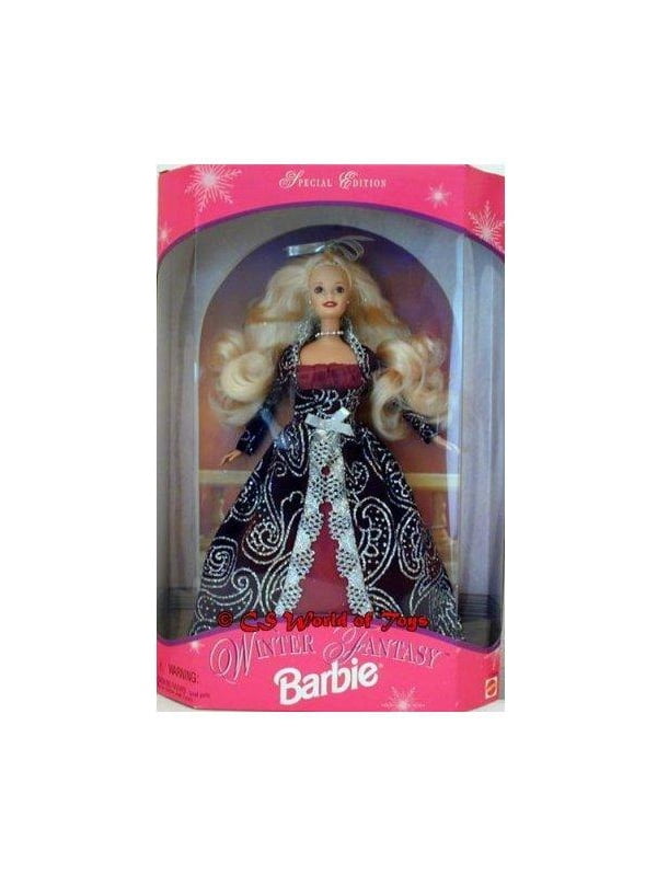 winter fantasy barbie 1996