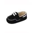 thumbnail image 2 of Seyurigaoka Baby Crib Shoes Anti-Slip PU Leather Moccasins Infant Pre Walkers, 2 of 10