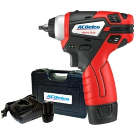 0.375' Compact Impact Wrench ACDelco G12 Compact 12V Li-ion Cordless 1/4