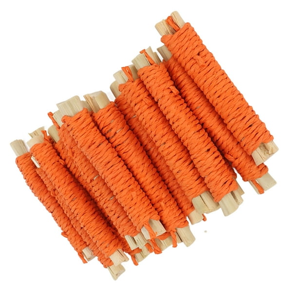 Palitos Molares De Conejo, 20 Piezas, Fragancia Natural, Palitos De Bambú Dulces Para Mascotas, Molienda De Dientes, Libre De Tóxicos Para Hámster