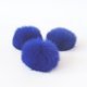 thumbnail image 1 of Xiao Hua Accesorios de decoración, accesorios de pompones, colgantes - Bolas de pompones, pompones para manualidades, bolas de pompones, pompones a granel, 9 cm de diámetro, 15 unidades, azul, 1 of 5