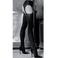 thumbnail image 4 of Cortina 100 Den Strip Panty Suspender Tights, 4 of 9