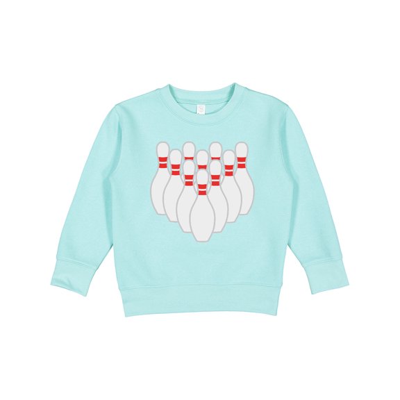 Inktastic Ten Pins for Bowling Toddler Sweatshirt