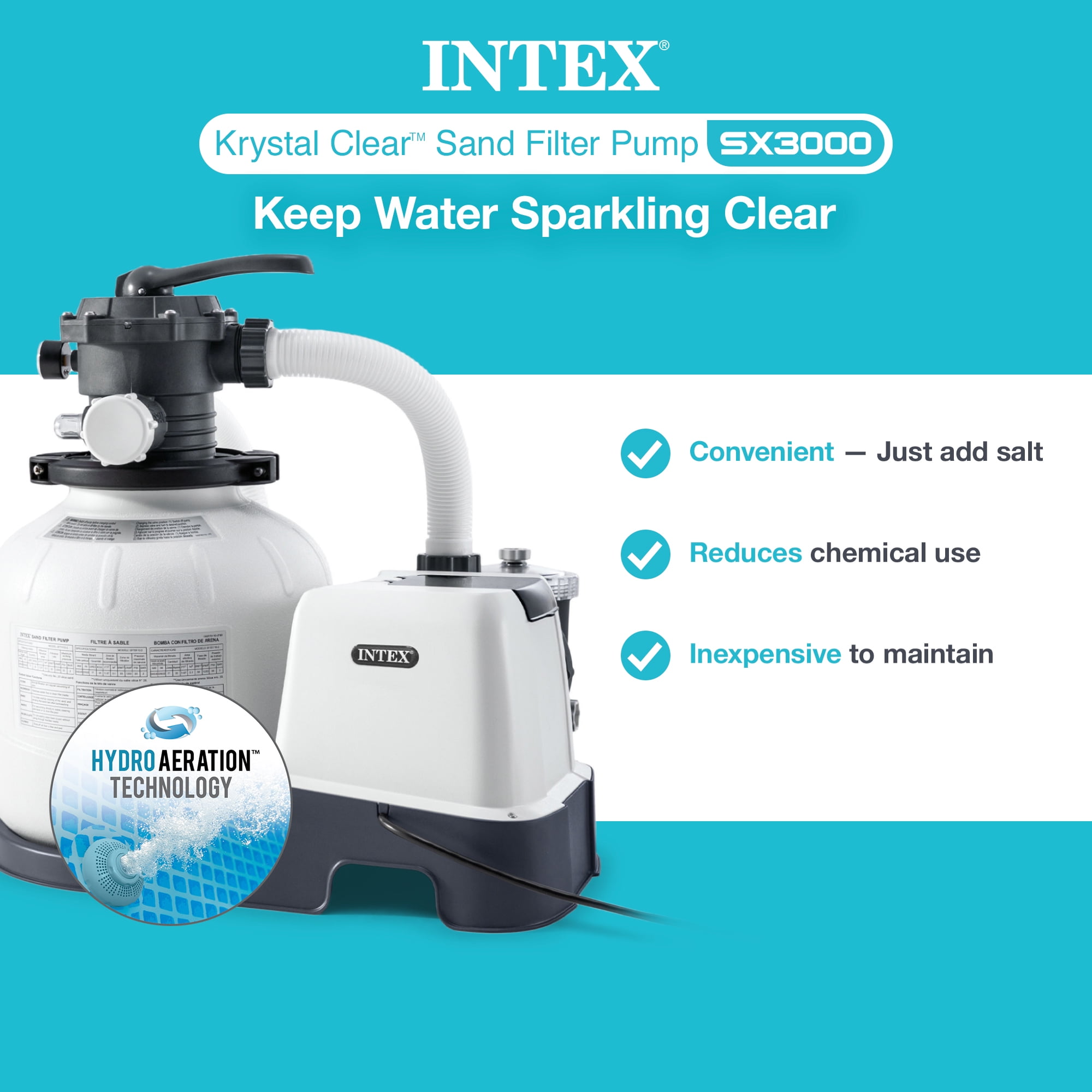Intex 3000 GPH Pool Sand Filter Pump with Pump Nigeria Ubuy