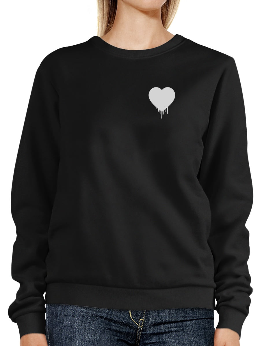 heart graphic sweatshirt