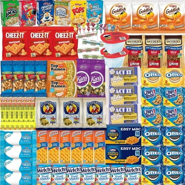 College Care Package and Office Snack Variety 75 Count