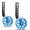 Blue, variant on ZHANQUNE Pair of Training Wheels, Bicycle Stabilizer Set with Steel Bracket and Non-Slip Rubber Wheels for Beginner Balance and Confidence, 3.0mm Thick