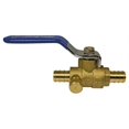 thumbnail image 1 of Waterline 7118540 0.5 in. PEX Ball Valve - Brass, 1 of 1