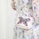 thumbnail image 3 of Cartera con pintura de diamantes Ticfox bolso de hombro blanco, 3 of 11