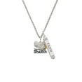 thumbnail image 2 of Delight Jewelry Silvertone Shalom with Dove Silvertone Believe Faith Prayer Hope Bar Charm Necklace, 23", 2 of 4