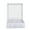 White, variant on M Buder Wooden Tea Storage Organizer Box Clear Acrylic Top Window 9 Compartments Eco Friendly Bag Holder Multi Functional Home Kitchen Decor Display Case White 9.06 inches / 23.01 cm