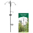 thumbnail image 1 of Esschert Design USA  Metal Bird Station, Black - Large, 1 of 1