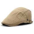 thumbnail image 5 of SikaFu Solid Cotton Hat Men's Berets Traveling Mountaineering Mountaineering Mountaineering Mountain Hat Metable Hat Old Hat Can Adjust The Peaked Cap, 5 of 8
