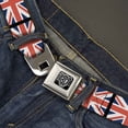 thumbnail image 2 of Buckle-Down Belt, Seatbelt Buckle Belt, United Kingdom Flags, 30 to 44 Inches, 2 of 9