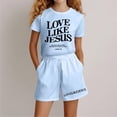 thumbnail image 2 of Gelikeya Back to School Outfits for Girls - Little / Big Girl Summer Clothes 2 Piece Shorts Sets Fashion 2026, 5-6 Years, 2 of 4