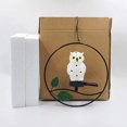 thumbnail image 3 of Hanging solar owl light, waterproof garden animal lights, yard, 3 of 5