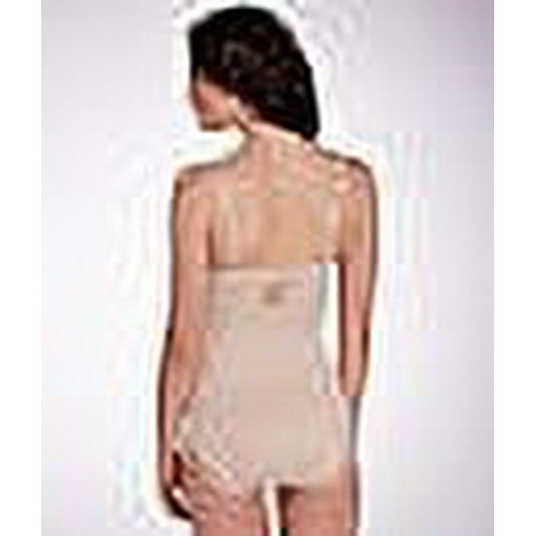 Women's TC Fine Intimates 4090 Shape Away Strapless Bodybriefer with Back  Magic (Cupid Nude 38B) 