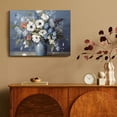 thumbnail image 4 of Fenyluxe Canvas Print Wall Decorations Flowers Art Modern Ready to Hang Room Home Decor for Bedroom Kitchen, Great Gift Ideas 16x12in, 4 of 6