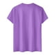 thumbnail image 3 of Pop cazadora para niña Demo-n Hunters Round-Neck Printed Anime Trio Poster T Shirt （Purple）, 3 of 3