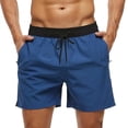 thumbnail image 1 of Bañador para hombre, de secado rápido, con forro de malla, divertido, para playa, piscina, playa,, 1 of 5