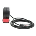 thumbnail image 3 of Pieza de repuesto para acelerador de dedo, acelerador de dedo para bicicleta eléctrica, acelerador de pulgar para bicicleta, acelerador de scooter, compacto y liviano, 3 of 14