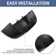 thumbnail image 4 of Reemplazo de tapa de espejo lateral izquierdo del conductor ABS negro de Unique Bargains 1 Pc para Nissan Leaf 2010-2012, cubierta de guardia de espejo No. 963741HA0A, 4 of 7