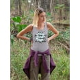 thumbnail image 2 of Salt And Sand Quote Racerback Tank Women -Image by Shutterstock, Female x-Large, 2 of 4