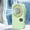 109#Green, variant on Slim Digital Display Desktop Ice Fan, 100 levels precise wind control, dual handheld desktop placement, portable rechargeable cooler for office study indoor leisure cooling