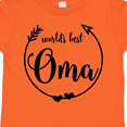 thumbnail image 4 of Inktastic World's Best Oma Girls Toddler T-Shirt, 4 of 5