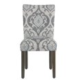 thumbnail image 3 of HomePop Chaise de Salle à Manger d'Appoint Classique Parsons Rembourrée, Suri Bleu (Ensemble de 2), 3 of 10