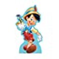 thumbnail image 3 of Advanced Graphics 786 Pinocchio et Jiminy Cricket Debout en Carton Format Grandeur Nature, 3 of 10