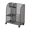 thumbnail image 2 of koolsoo Rolling Yoga Mat Storage Rack Dumbbell Rack for Resistance Bands Kettlebells Black, 2 of 7
