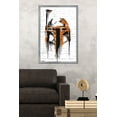 thumbnail image 2 of Star Wars: Saga - Boba Fett Black And Orange Wall Poster, 22.375" x 34", Framed, 2 of 2