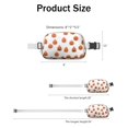thumbnail image 4 of White Halloween Pumpkins Cute Fanny Packs for Women,Travel Waterproof Crossbody Fanny Bags Waist Purse for Women Anti Theft Adjustable Strap for Running Travel Cycling, 4 of 4